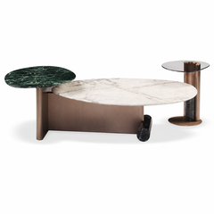 Marovelle Luxury Stone Theater Coffee Table