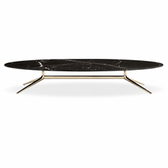 Oravelle Luxury Stone Amber Coffee Table