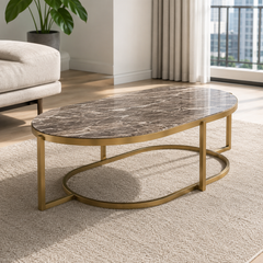 Pavienne Luxury Stone Chirame Coffee Table