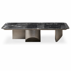 Jovielle Luxury Stone Black Rose Bijou Coffee Table