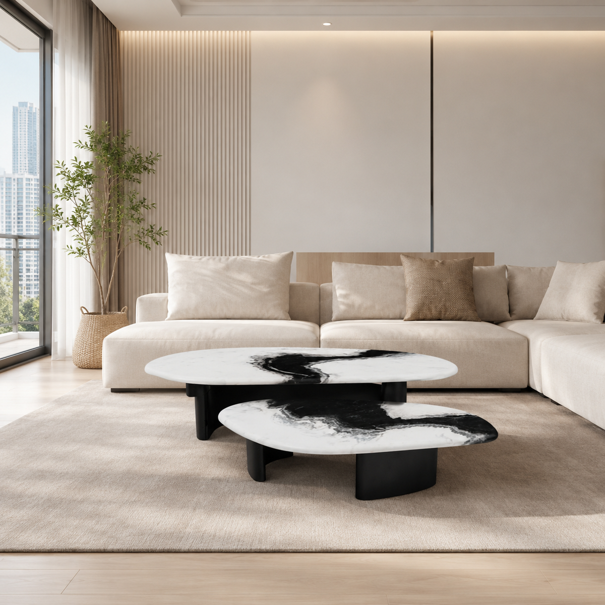 Solienne Luxury Stone Song Coffee Table