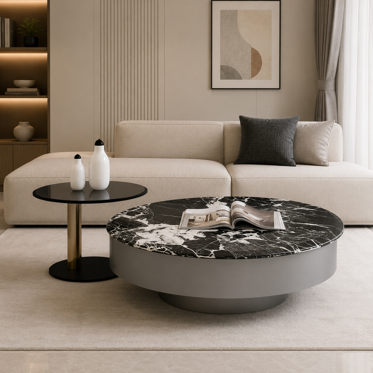 Evorenne Luxury Stone Louisa Coffee Table