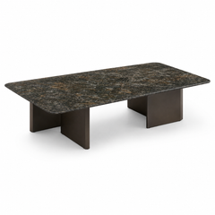 Floravine Luxury Stone Platinum Diamond Milton Coffee Table