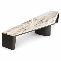 Iverelle Luxury Stone Natural Marble Milton Coffee Table