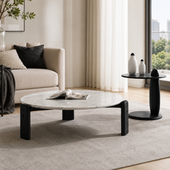 Gavrielle Luxury Stone Archibald Coffee Table
