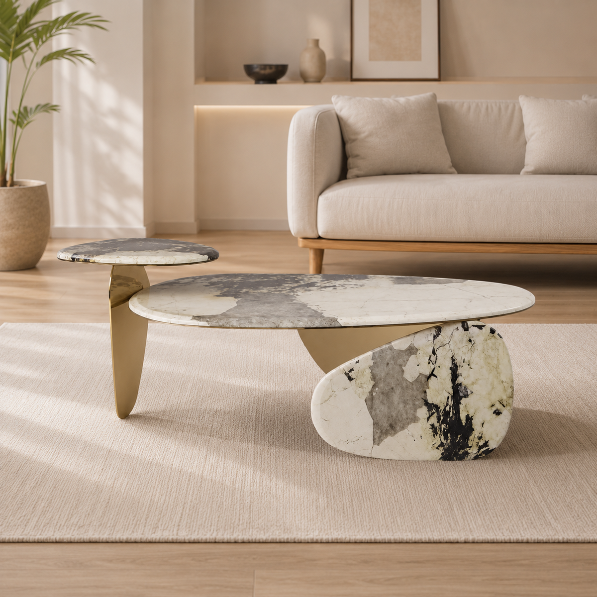 Jorvelle Luxury Stone Aoriana Coffee Table