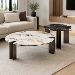 Lorvique Luxury Stone Pache Coffee Table