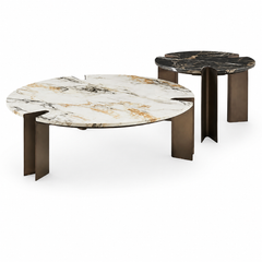 Lorvique Luxury Stone Pache Coffee Table