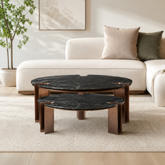 Quavelle Luxury Stone Beyl Coffee Table