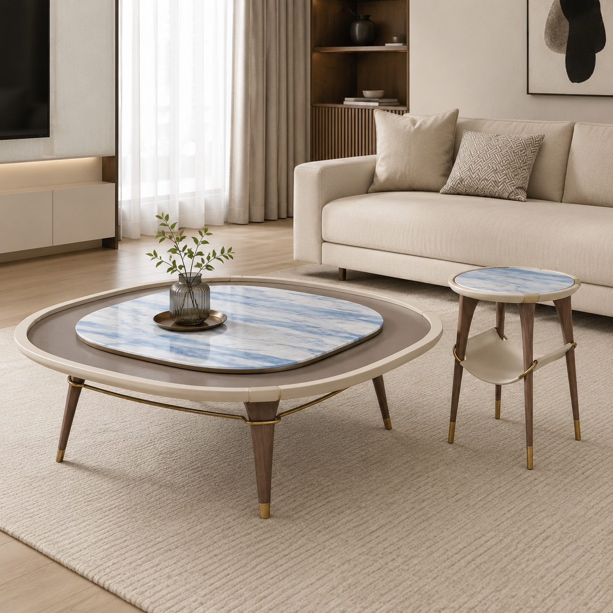 Wervelle Luxury Stone Piemonte Coffee Table