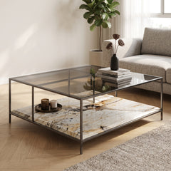 Yveraine Luxury Stone Chiarar Coffee Table