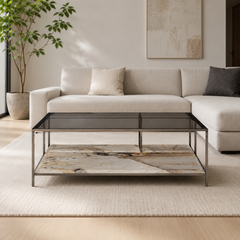 Yveraine Luxury Stone Chiarar Coffee Table