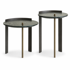 Bravienne Luxury Stone Terminal Coffee Table