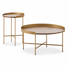 Cirevane Luxury Stone Bernard Coffee Table