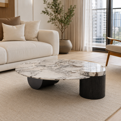 Brevora Luxury Stone Martle Coffee Table