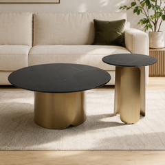 Esmariel Luxury Stone Botec Coffee Table