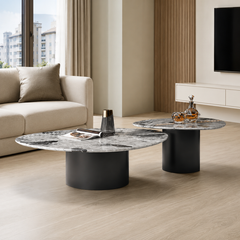 Fiorique Luxury Stone Bender Coffee Table
