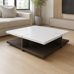 Dastelle Luxury Stone Slidria Coffee Table