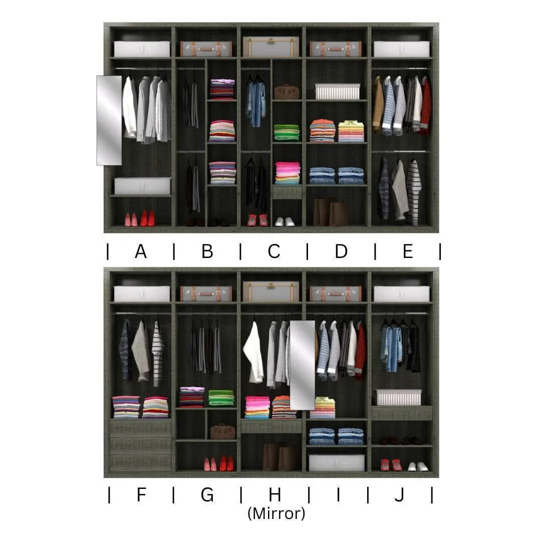 Orsina Modular Wardrobe B30
