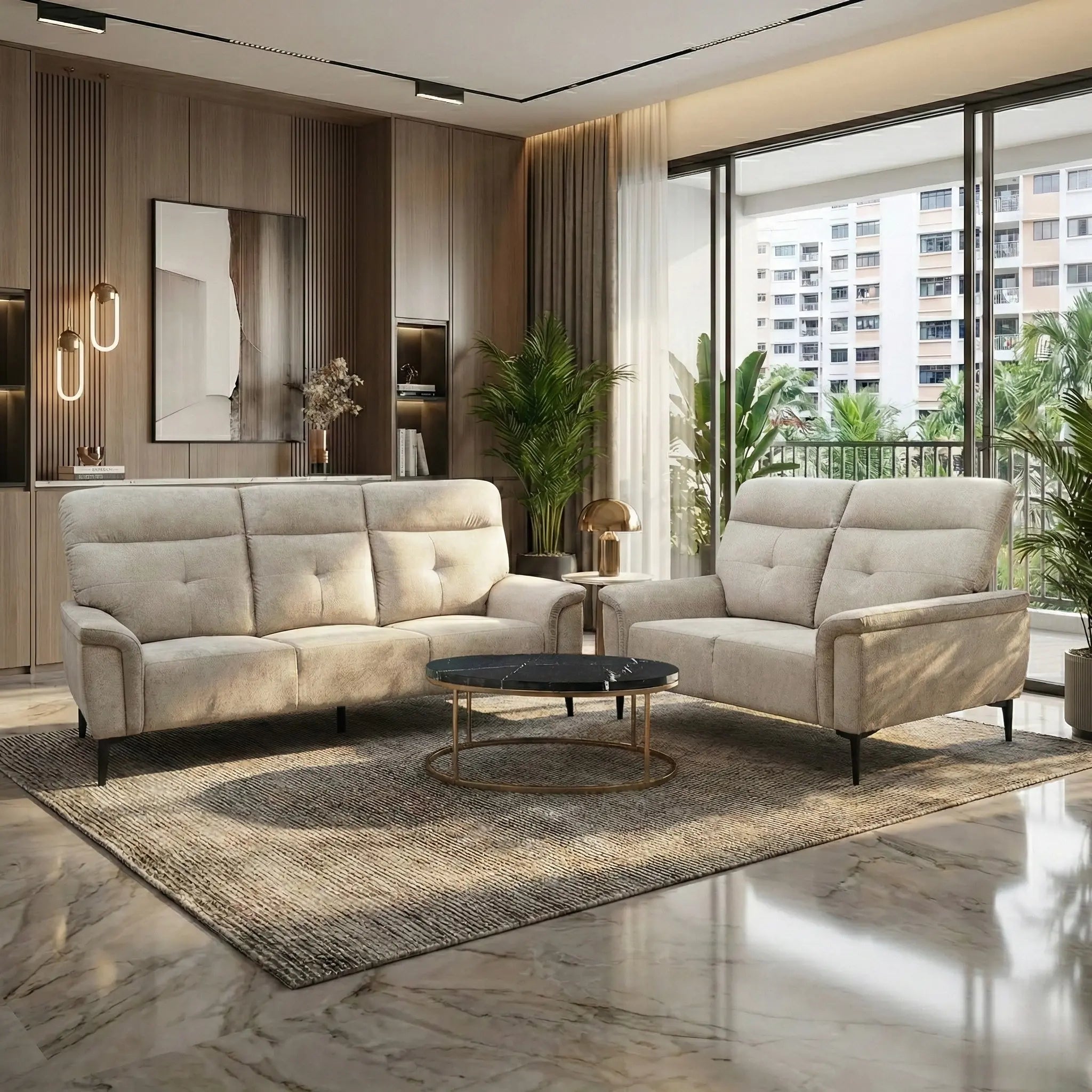 Jodie Fabric Sofa (Pet Friendly & Easy Clean) KH