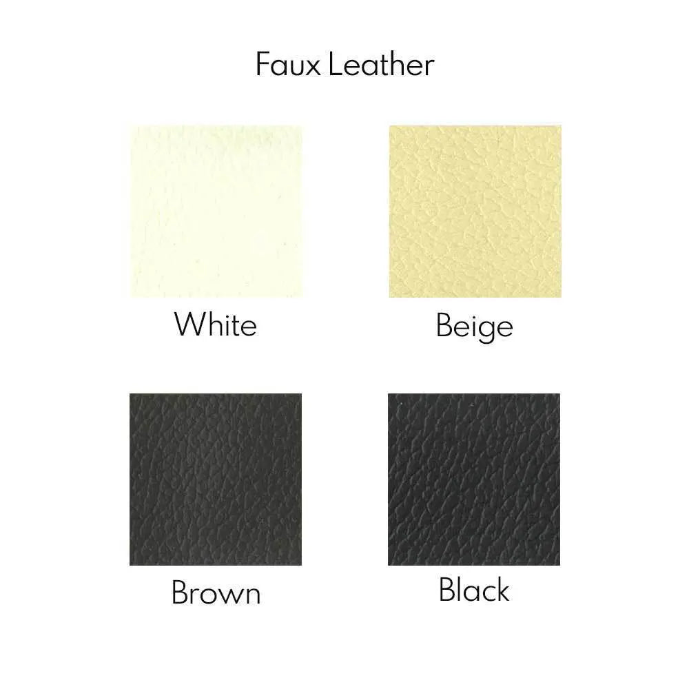 Covelle Faux Leather Platform Storage Bed Frame