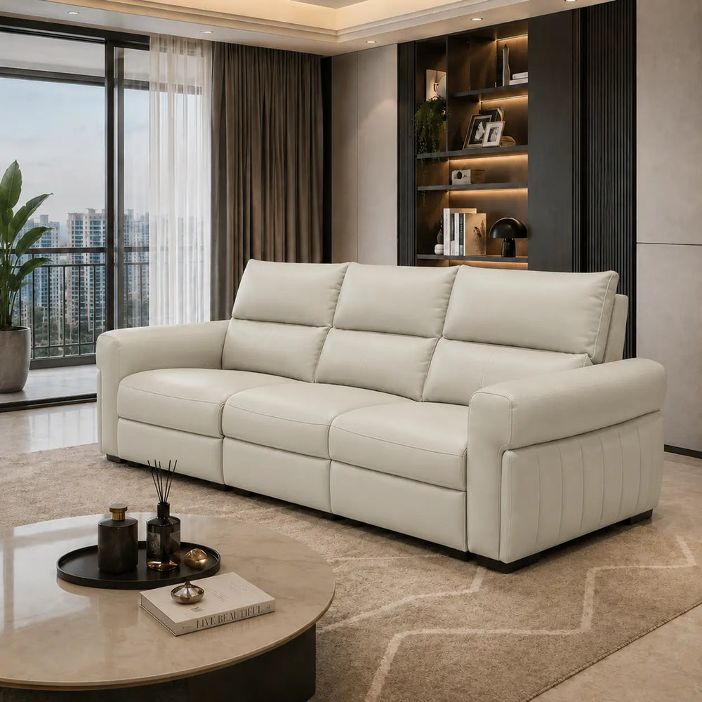 Merano Genuine Leather Recliner Sofa MB