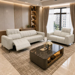 Bellano Genuine Leather Recliner Sofa MB