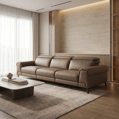Melrose Genuine Leather Recliner Sofa MB