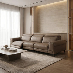 Melrose Genuine Leather Recliner Sofa MB