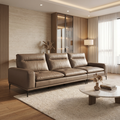 Merique Genuine Leather Sofa MB