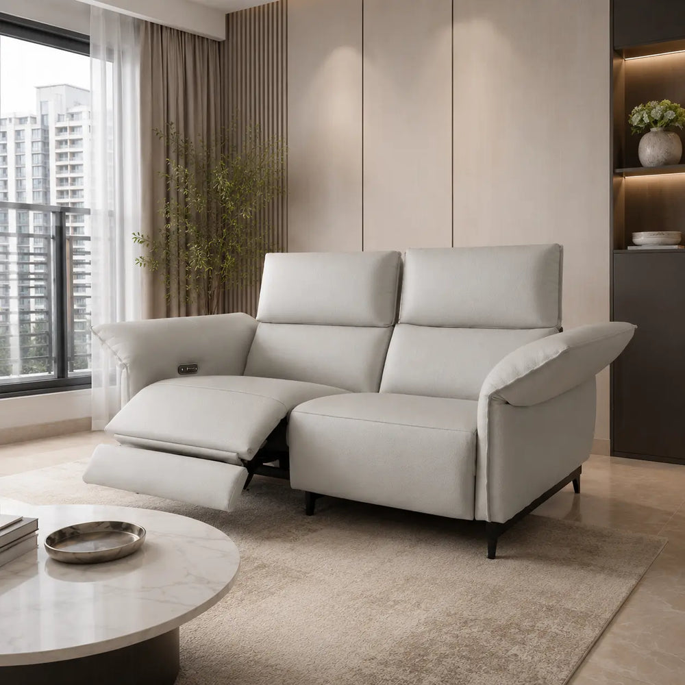 Elantra Genuine Leather Recliner Sofa MB