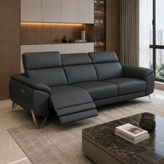 Asterelle Genuine Leather Recliner Sofa MB