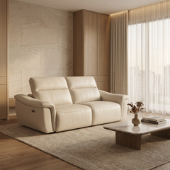 Dovellea Genuine Leather Recliner Sofa MB