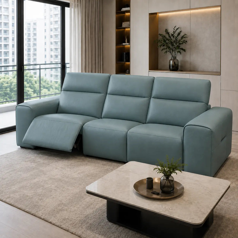 Vintelle Genuine Leather Recliner Sofa MB