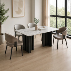 Uvello Dining Set (1+4)