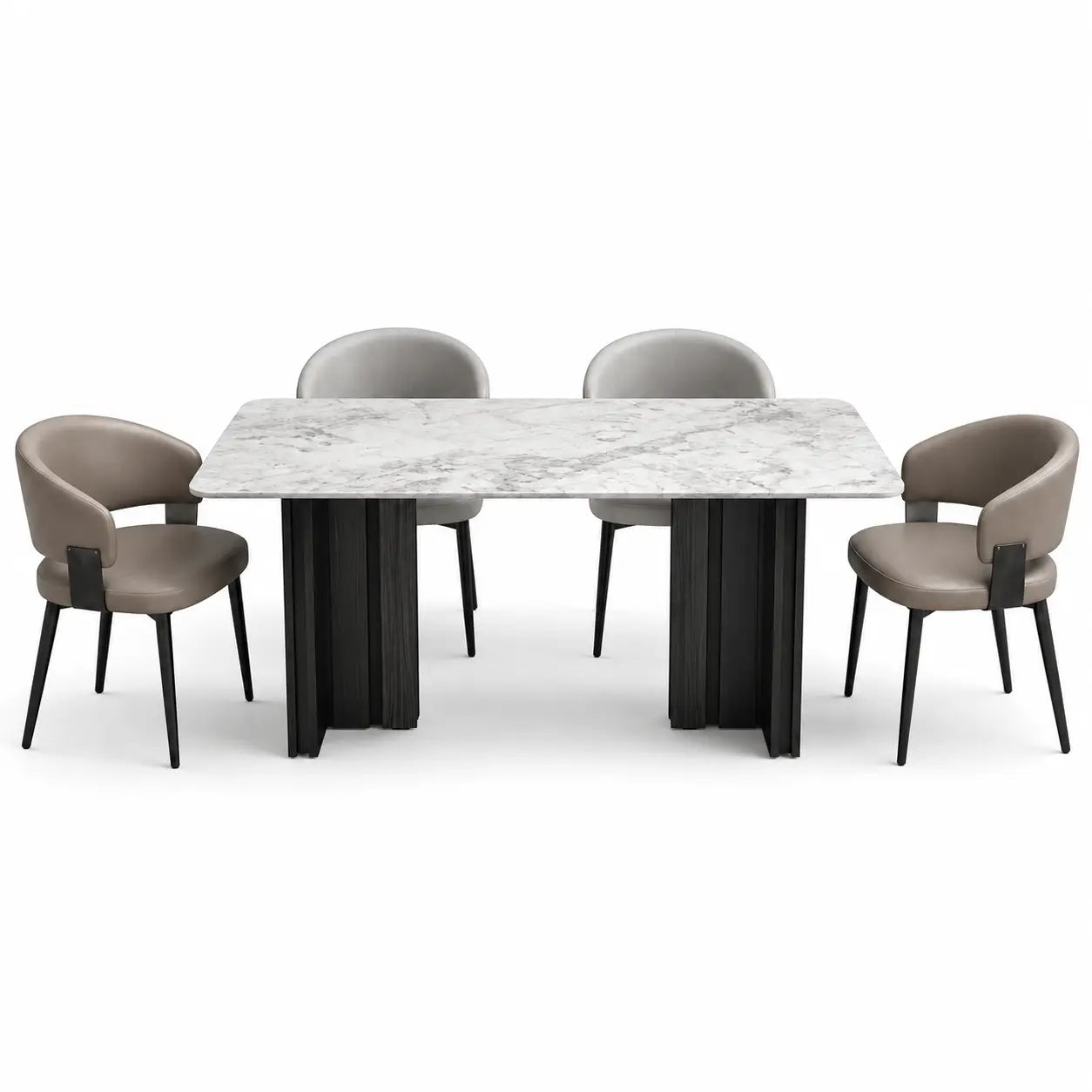 Uvello Dining Set (1+4)