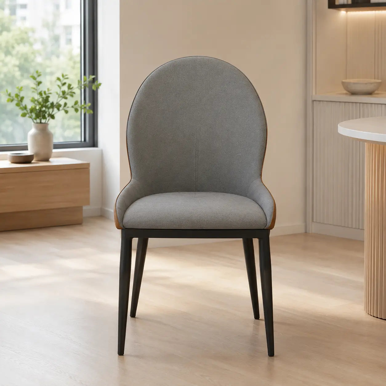 Rosvanto Leather Dining Chair