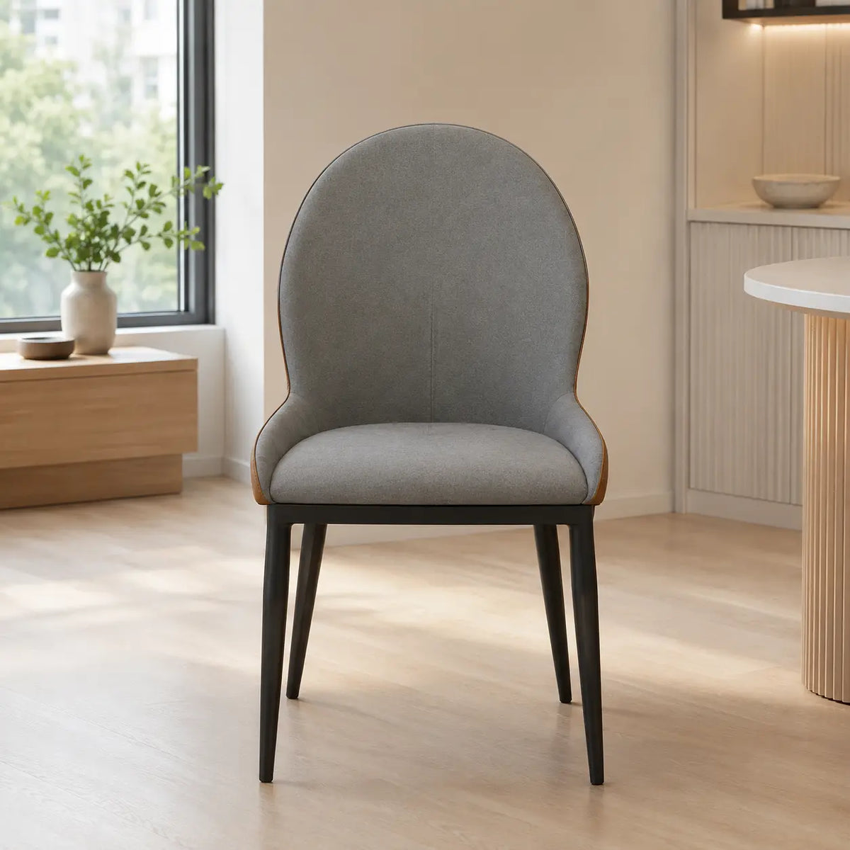 Rosvanto Leather Dining Chair