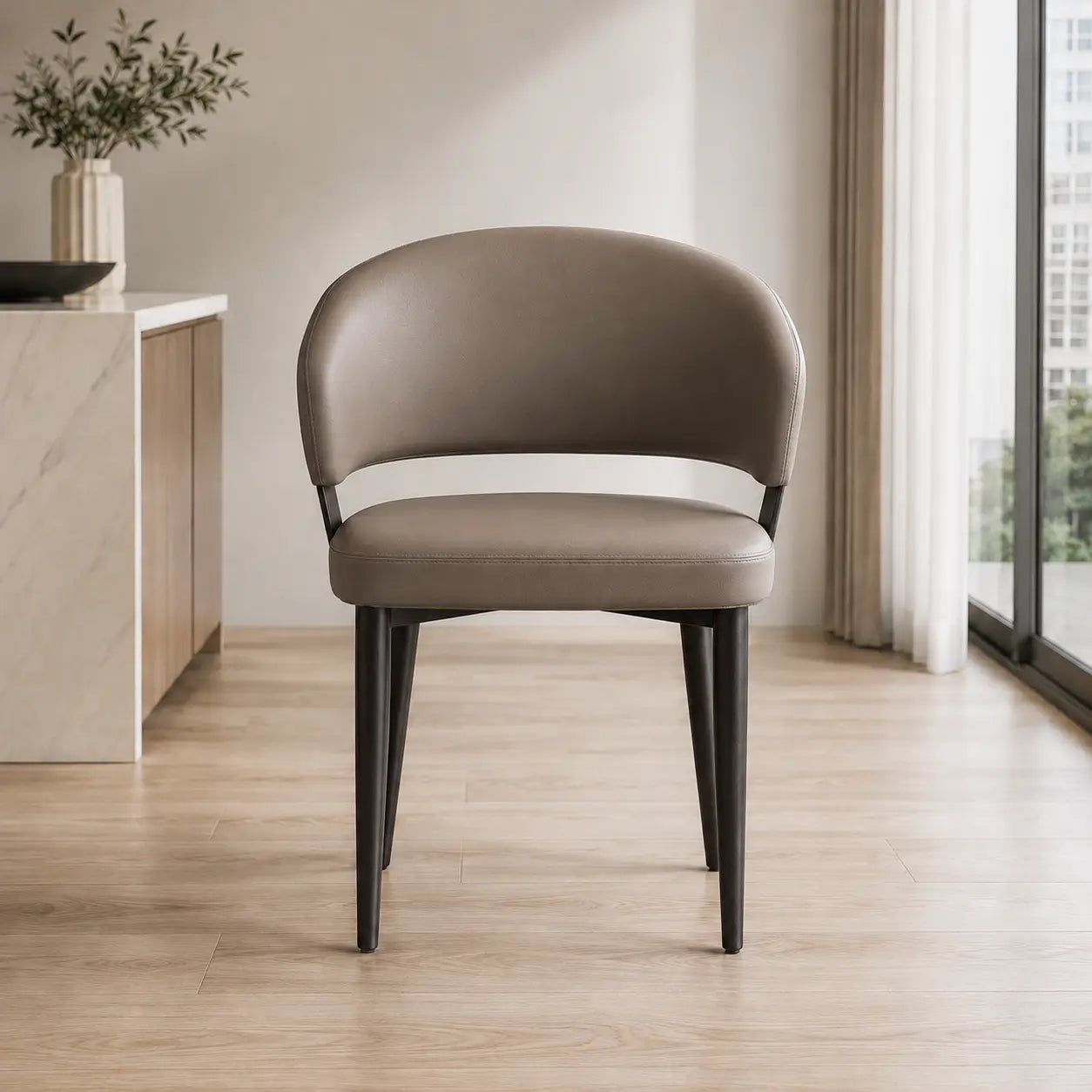 Xavoria Leather Dining Chair