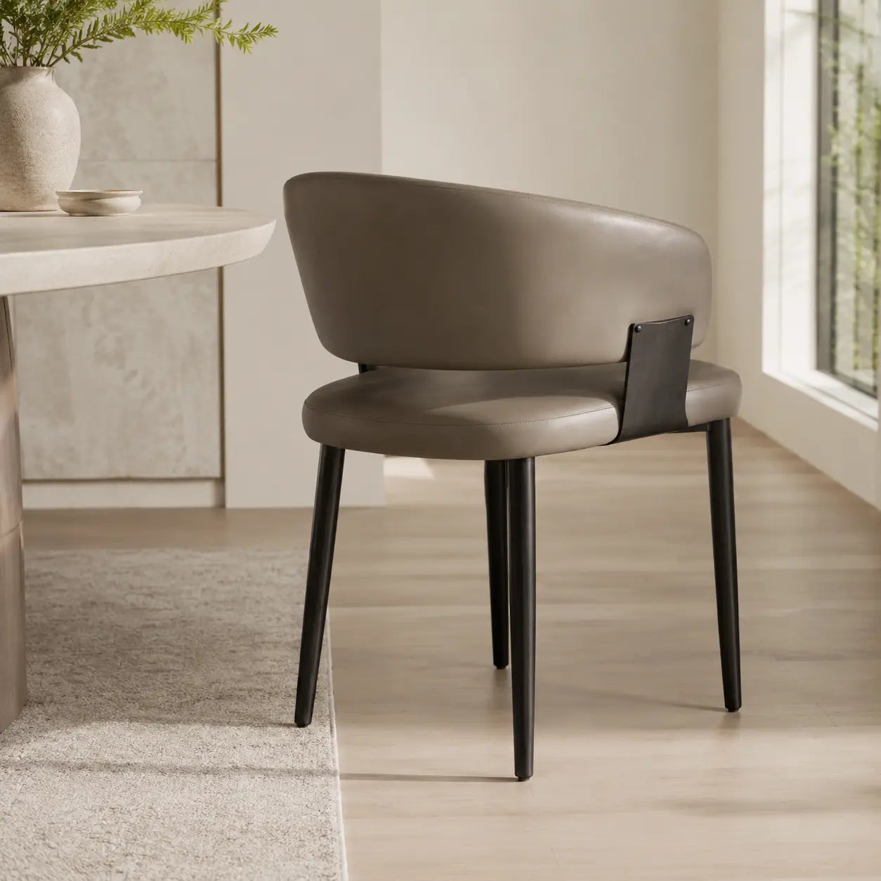 Xavoria Leather Dining Chair
