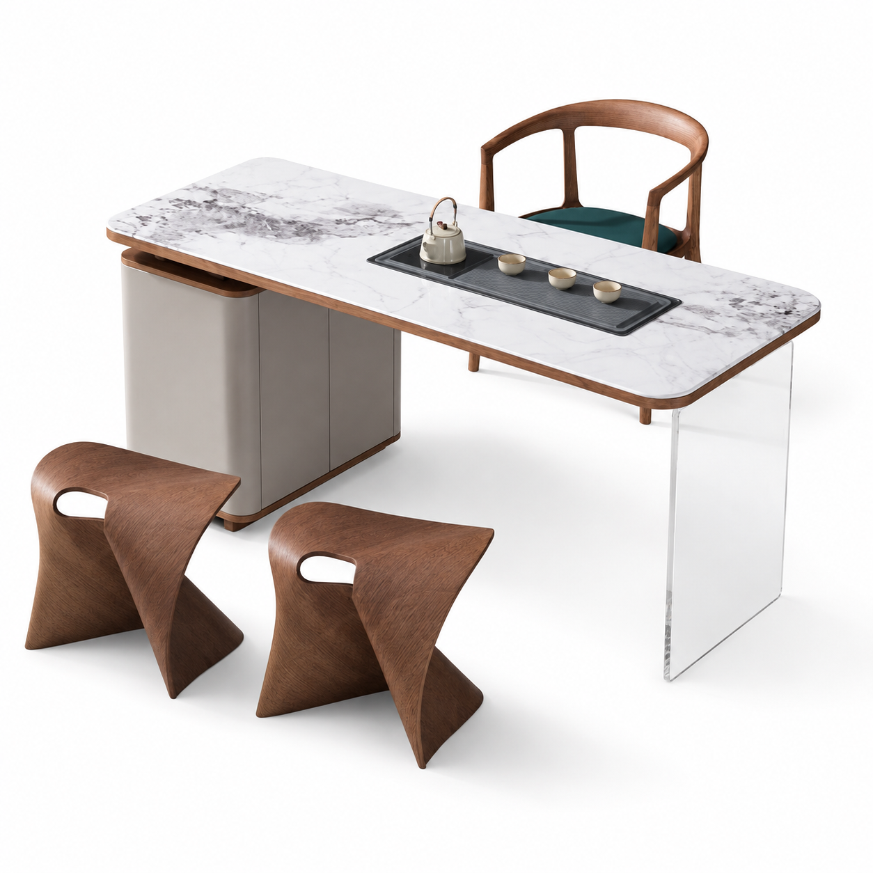 Jendelle Tea Set