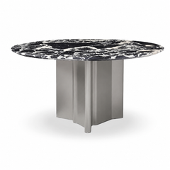 Megan Round Luxury Stone Dining Table