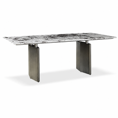 Arezzo Rectangular Luxury Stone Dining Table