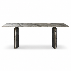 Catania Rectangular Luxury Stone Dining Table