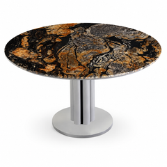 Savona Round Luxury Stone Dining Table
