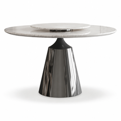 Carmen Round Luxury Stone Dining Table