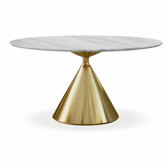 Cardova Round Luxury Stone Dining Table