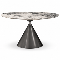 Clara Round Luxury Stone Dining Table