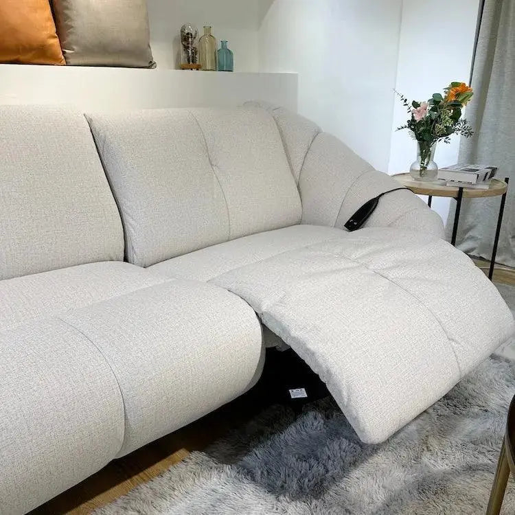 Megafurniture | Marshall Teddy Fabric Electric Recliner Sofa | Fabric Sofa