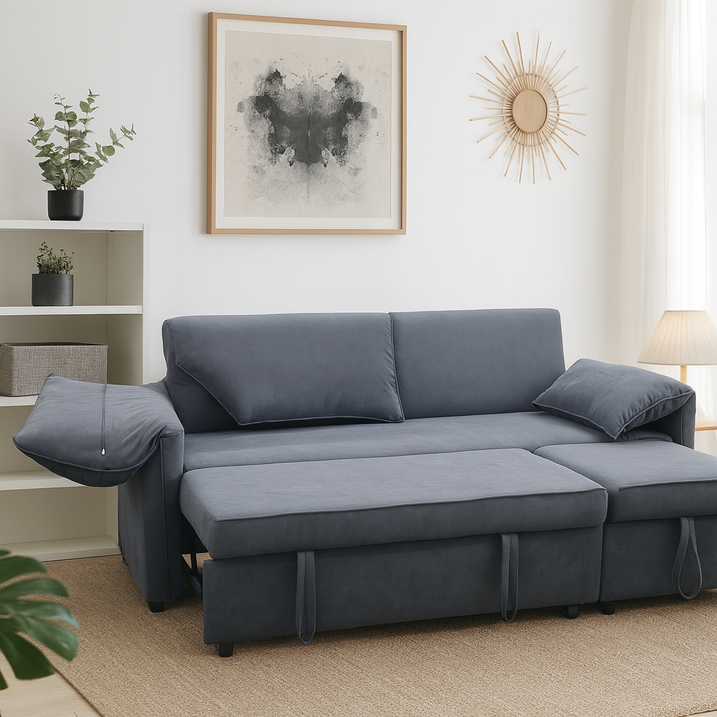 Relecee Fabric Sofa Bed (Pet Friendly & Easy Clean)